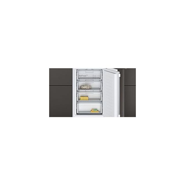 Neff KI7851FF0G, Built-in fridge-freezer with freezer at bottom