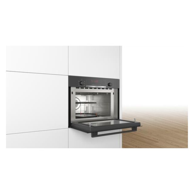 Bosch CMA583MB0B, Built-in microwave oven with hot air