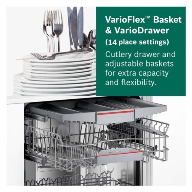 Bosch SMV6ZCX01G, Fully-integrated dishwasher