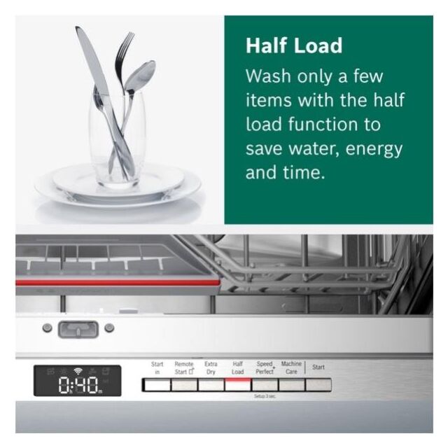 Bosch SMV6ZCX01G, Fully-integrated dishwasher