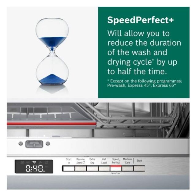 Bosch SMV6ZCX01G, Fully-integrated dishwasher