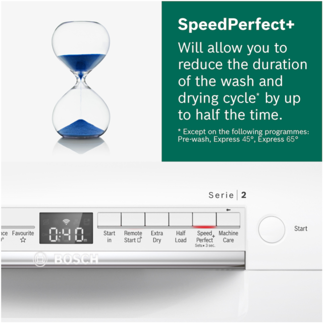 Bosch SMS2HVW66G, Free-standing dishwasher