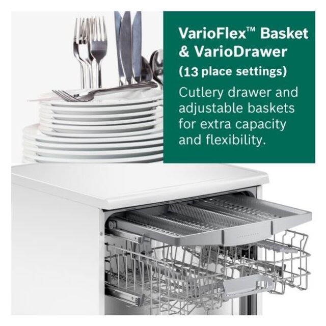 Bosch SMS2HVW66G, Free-standing dishwasher