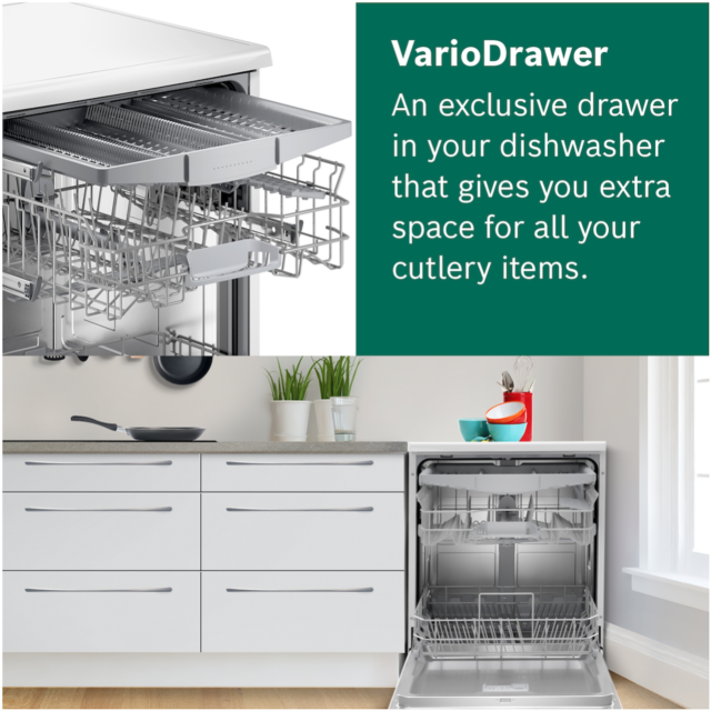 Bosch SMS2HVW66G, Free-standing dishwasher