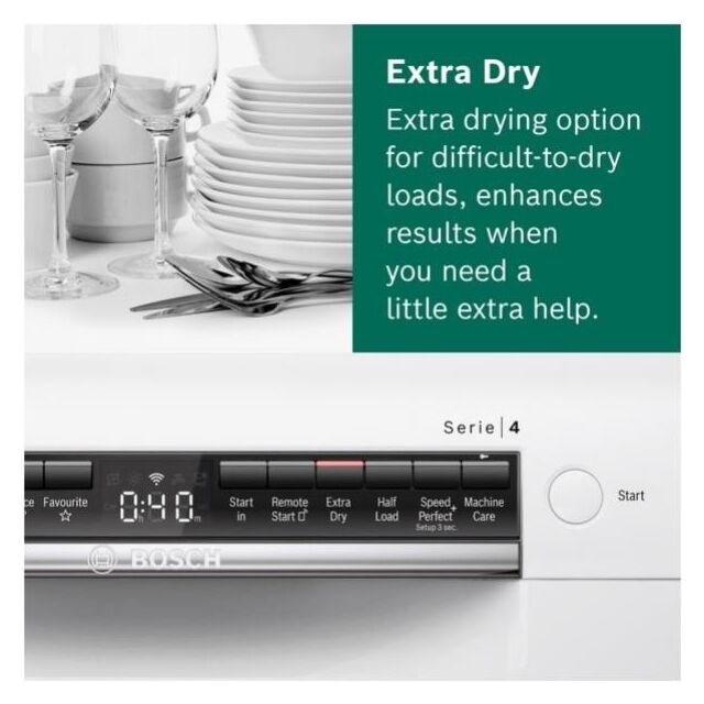 Bosch SMS4HAW40G, Free-standing dishwasher