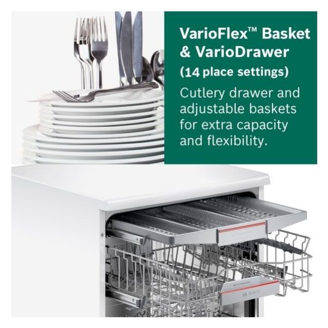 Bosch SMS4HCW40G, Free-standing dishwasher