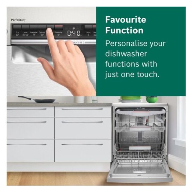 Bosch SMS6ZCI00G, Free-standing dishwasher