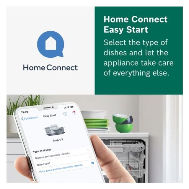 Bosch SMS6ZDW48G, Free-standing dishwasher