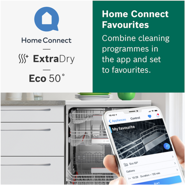 Bosch SMS6ZDW48G, Free-standing dishwasher