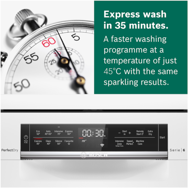 Bosch SMS6ZDW48G, Free-standing dishwasher