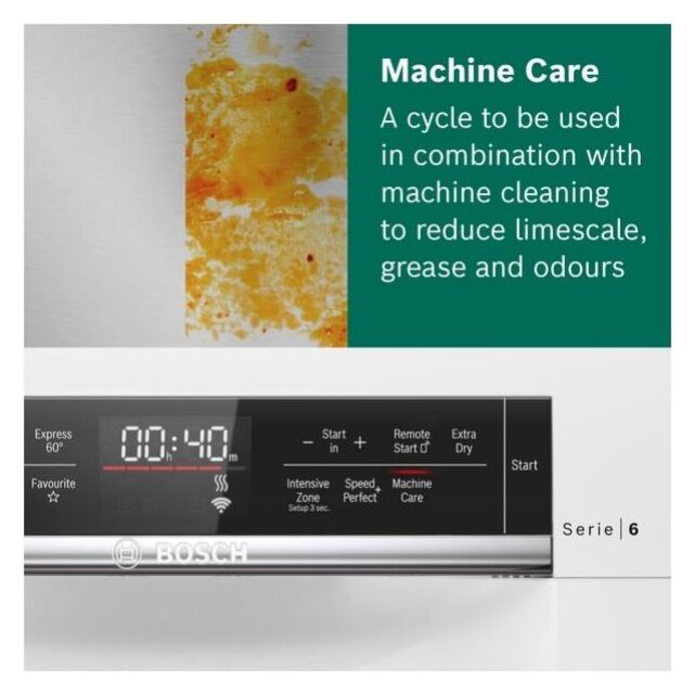 Bosch SMS6ZDW48G, Free-standing dishwasher