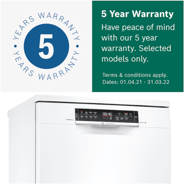 Bosch SMS6ZDW48G, Free-standing dishwasher