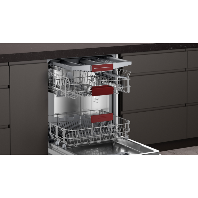 Neff S355HVX15G, Fully-integrated dishwasher