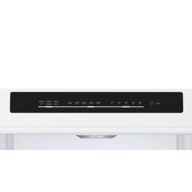 Bosch KGN392LDFG, Free-standing fridge-freezer with freezer at bottom