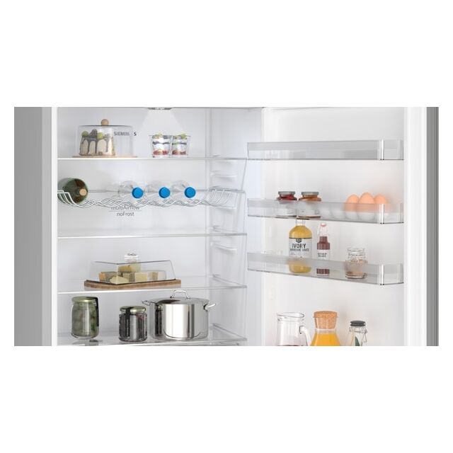 Siemens KG49N2IDF, free-standing fridge-freezer with freezer at bottom