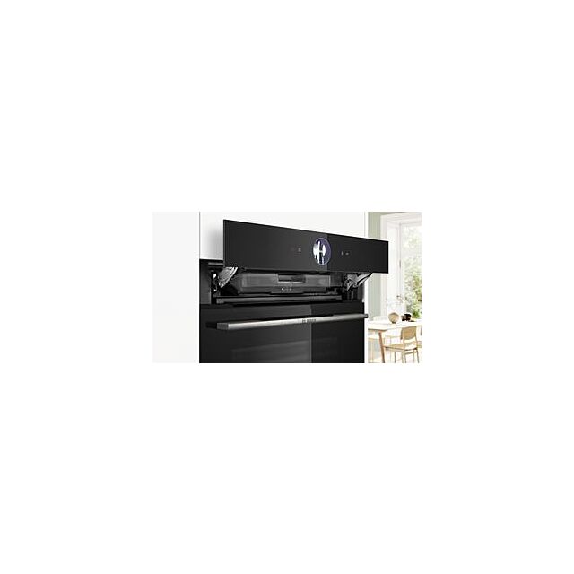 Bosch HRG7764B1B, Built-in oven with added steam function