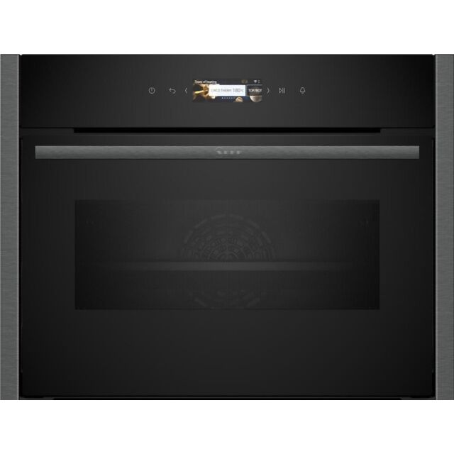 Neff C24MR21G0B, Built-in compact oven with microwave function
