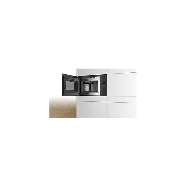Bosch BFL523MB0B, Built-in microwave oven