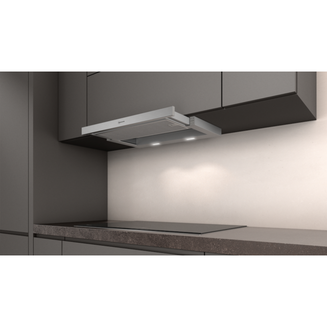 Neff D46ED22N1B, Telescopic cooker hood