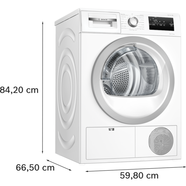 Bosch WTH85223GB, Heat pump tumble dryer