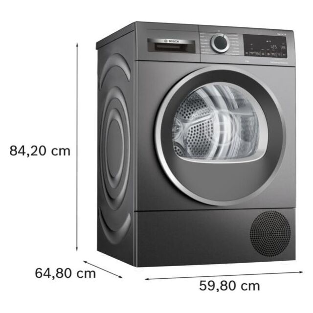 Bosch WQG245R9GB, Heat pump tumble dryer