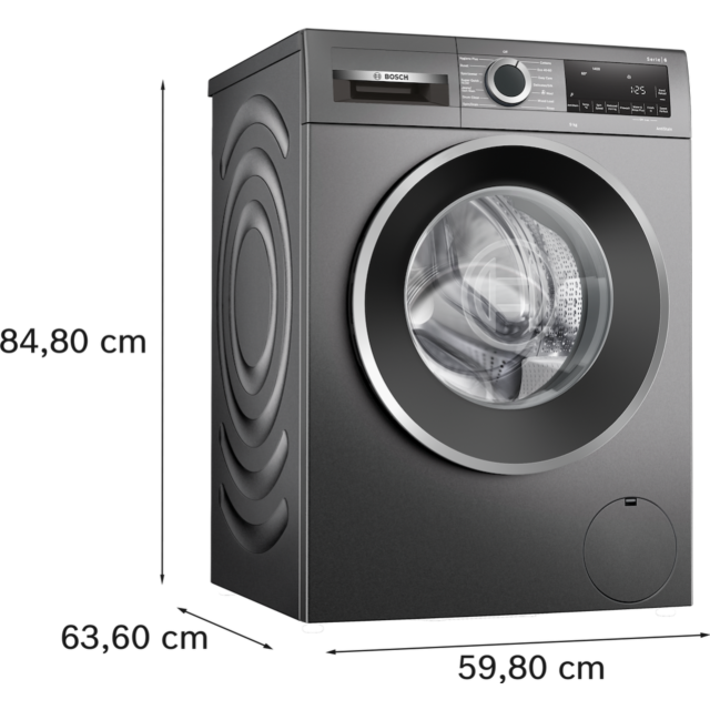 Bosch WGG2449RGB, Washing machine, front loader