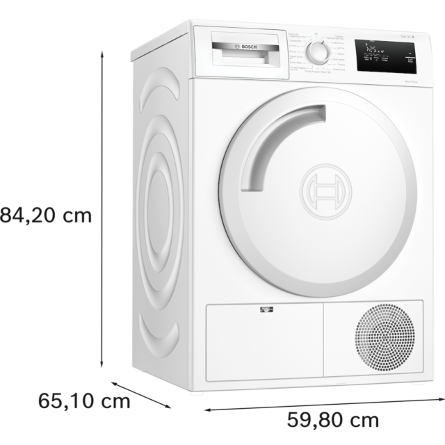 Bosch WTH84001GB, Heat pump tumble dryer