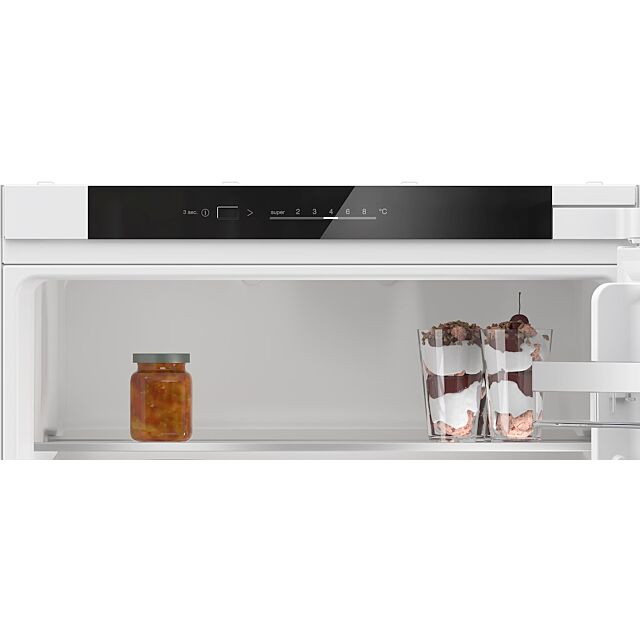 Bosch KIV87VSE0G, Built-in fridge-freezer with freezer at bottom