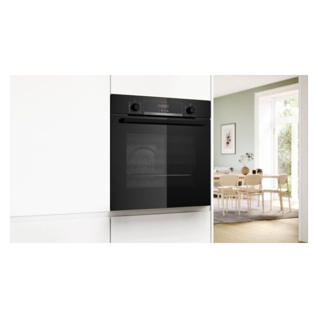 Bosch HQA574BB3B, Built-in oven with added steam function