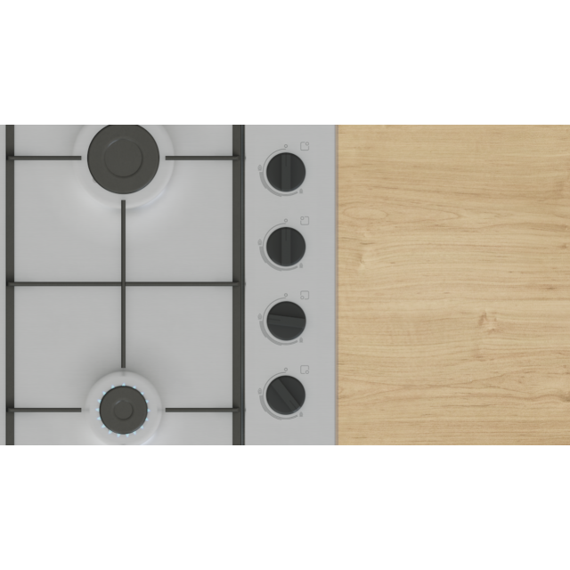 Bosch PBP6B5K60, Gas hob