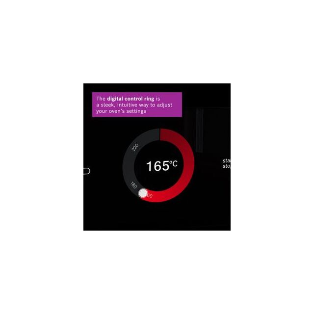 Bosch HSG7364B1B, Built-in oven with steam function