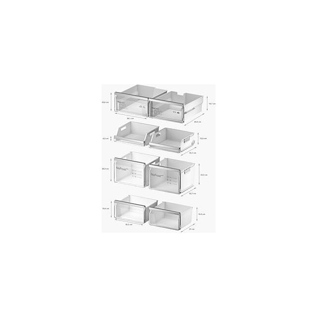 Bosch KFD96APEAG, French Door Bottom freezer, multi door