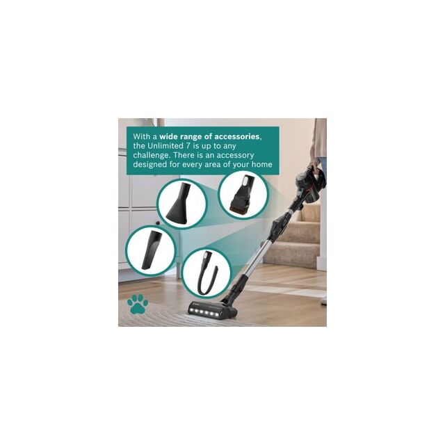 Bosch BCS712BGB, Cordless vacuum cleaner