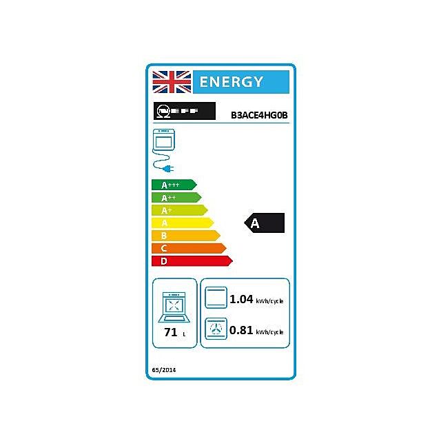Neff B3ACE4HG0B, Built-in oven