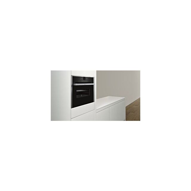 Neff C17MR02N0B, Built-in compact oven with microwave function