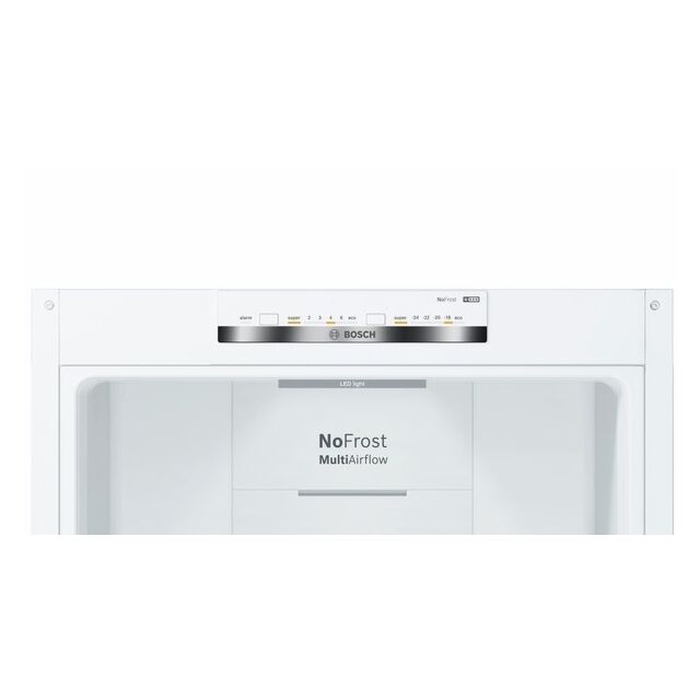 Bosch KGN39VWEAG, Free-standing fridge-freezer with freezer at bottom