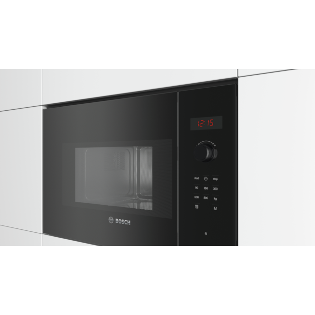 Bosch BFL523MB0B, Built-in microwave oven