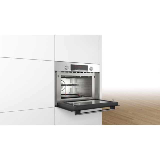 Bosch CMA583MS0B, Built-in microwave oven with hot air