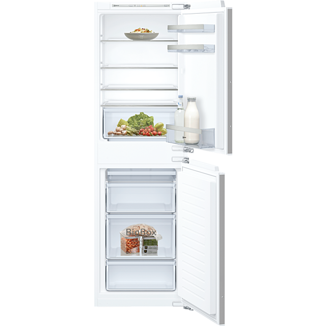 Neff KI5852FF0G, Built-in fridge-freezer with freezer at bottom