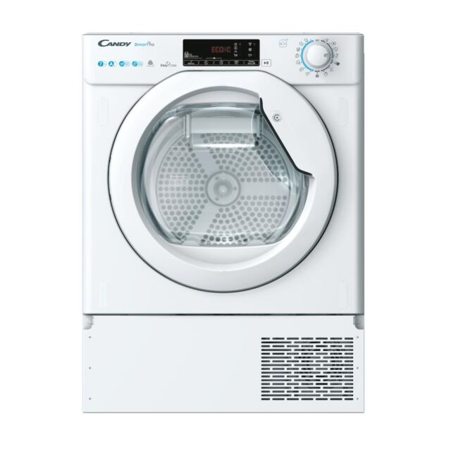 Candy BCTD H7A1TE-80 Integrated 7kg Heat Pump Tumble Dryer - A+ Energy Rating - White