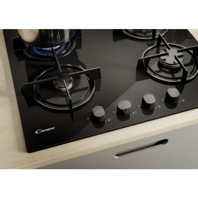Candy CVW6BB 60cm Gas Hob