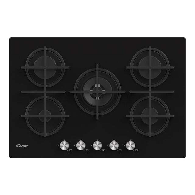Candy CVG74WPB 75cm Gas Hob