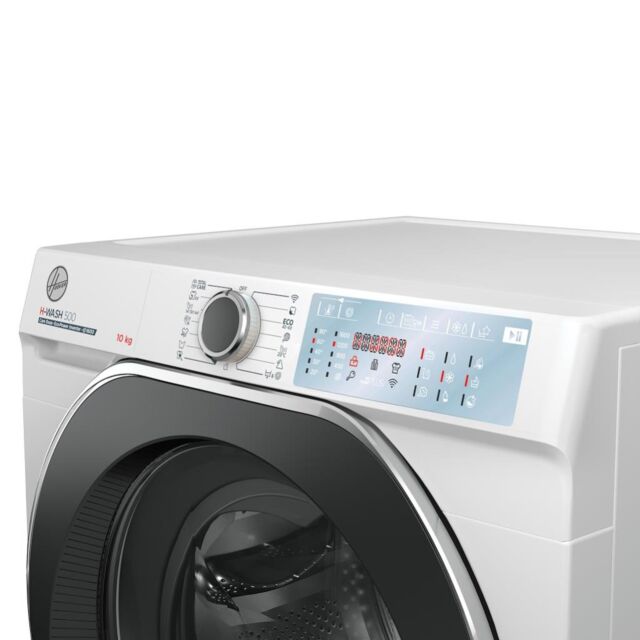 Hoover HWDB 610AMBC H-Wash 500 10kg 1600 Spin Washing Machine With Caredose