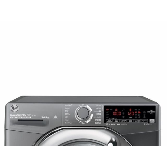 Hoover H-Wash&Dry 300 H3DS696TAMCGE 9kg Washer Dryer - Graphite