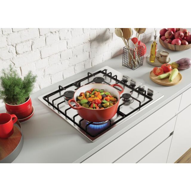 Hoover HHW6LK3X Gas Hob