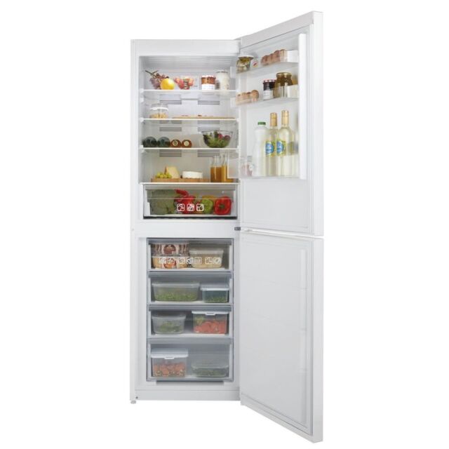 Hoover HVN 6182W5KN Freestanding Fridge Freezer