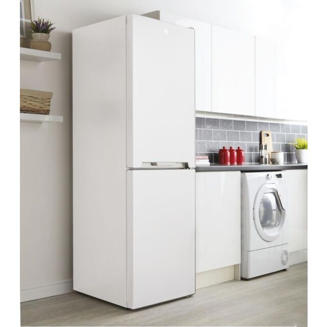 Hoover HVN 6182W5KN Freestanding Fridge Freezer