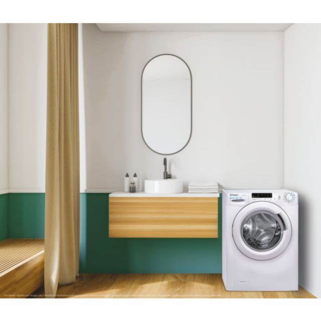 Candy CS 1482DW4/1-80 inchSmartinch 8kg 1400rpm B Rated Freestanding Washing Machine - White
