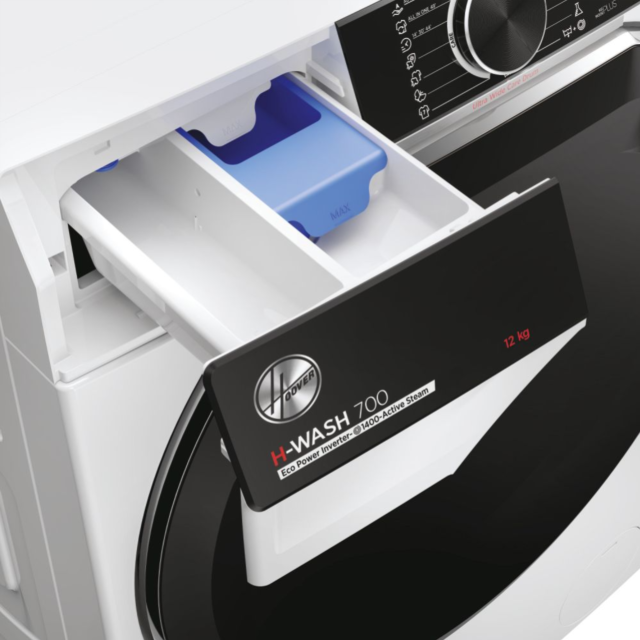 Hoover H7W 412MBC-80 H Wash 700 12kg 1400rpm Washing Machine White