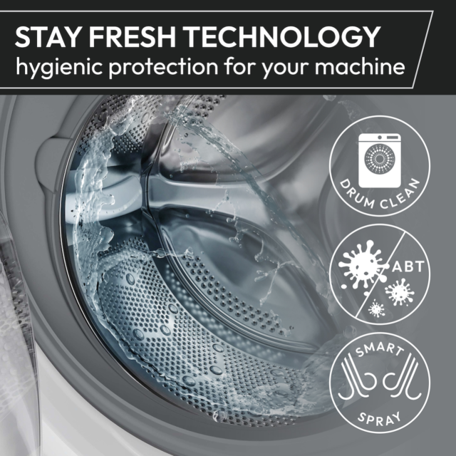 Hoover UltraPro HBP 410BL10UC-80 10kg 1400rpm Freestanding Washing Machine - White - A Rated